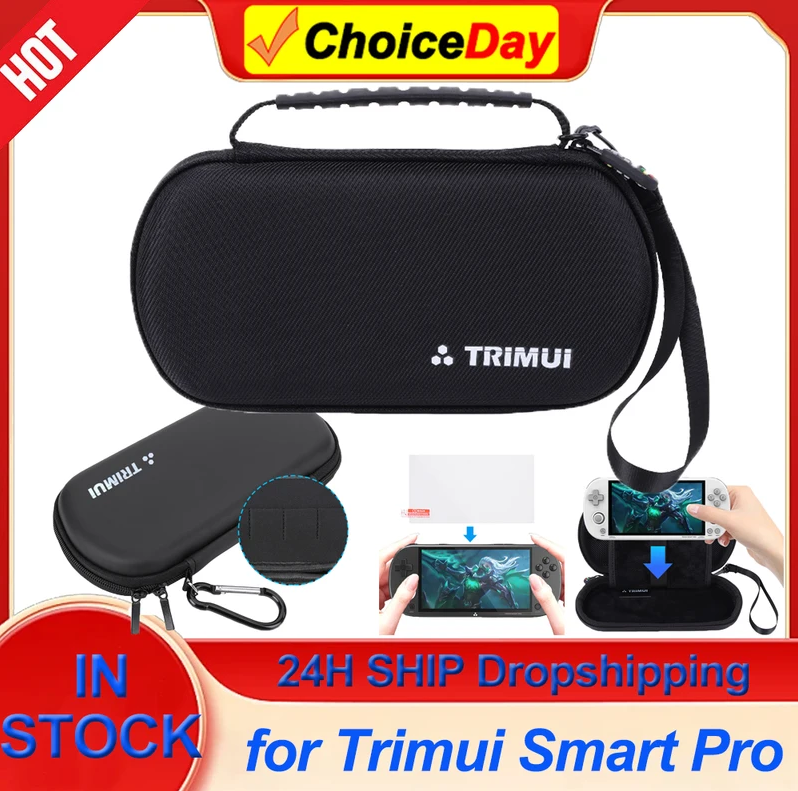 Gaming Console For Phone - Hard EVA Carrying Case with Tempered
