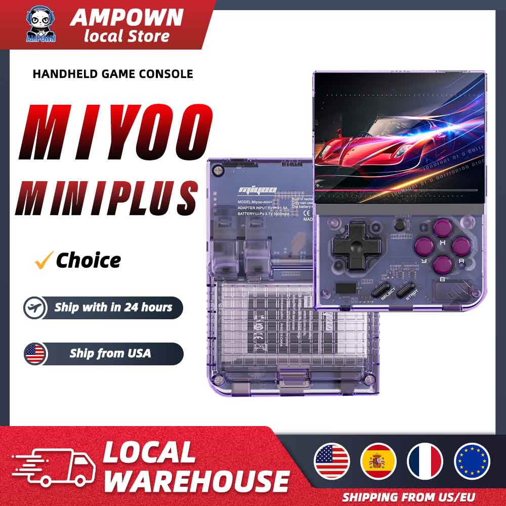 Gaming Console Deals - MIYOO Mini Plus Mini+ Portable Retro
