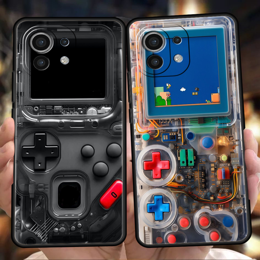Gaming Console For Phone - Painted Gaming Consoles Phone Case for