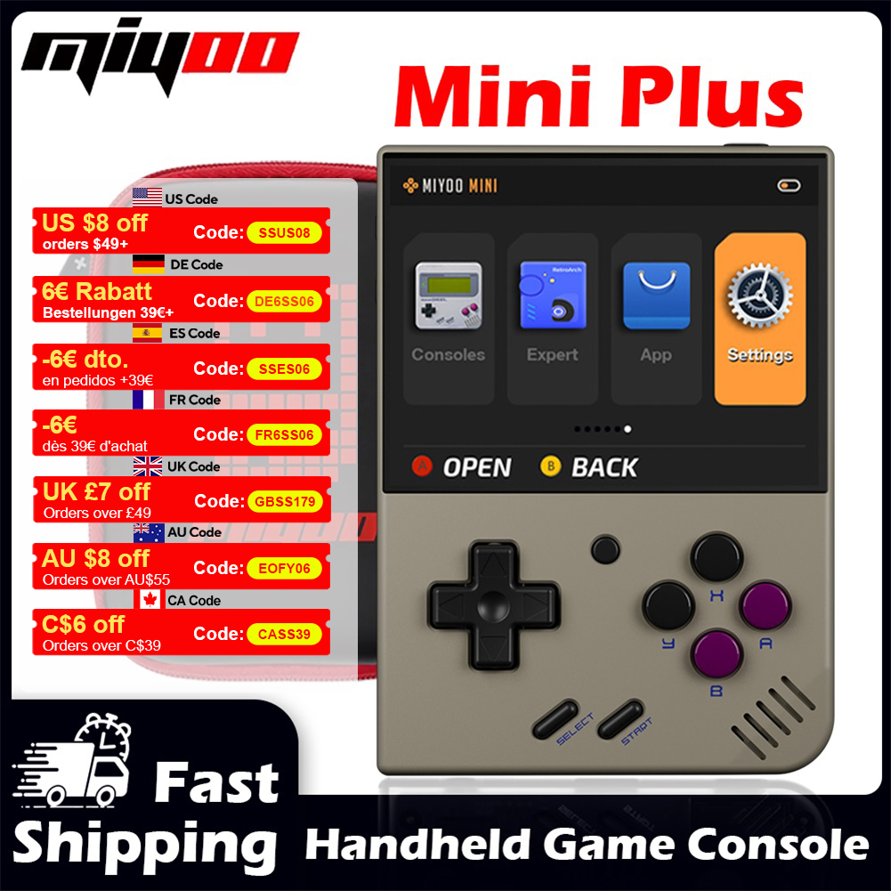 Gaming Console Deals - MIYOO Mini Plus Handheld Game Console