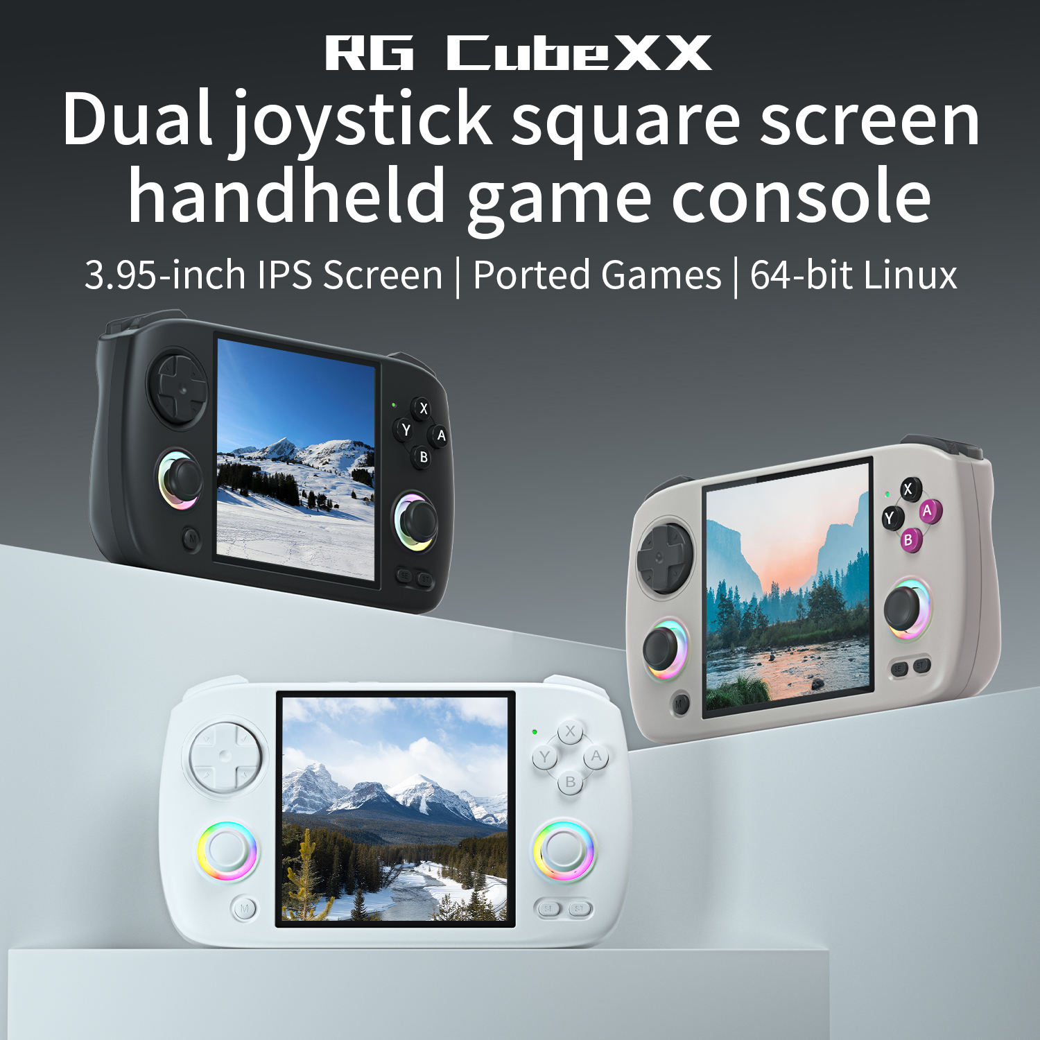 Anbernic RG CubeXX Retro Handh - Gaming Console Deals ulasan dan harga