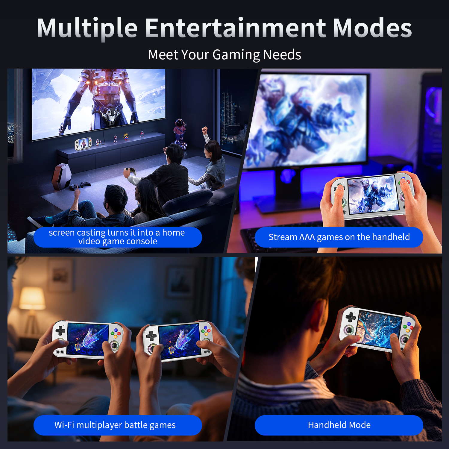ANBERNIC RG 477M Handheld Game - Gaming Console Gta ulasan dan harga
