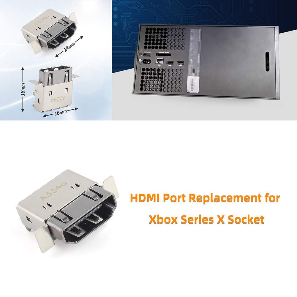 Replacement Origina HDMI Port  - Gaming Console For Tv Xbox ulasan dan harga