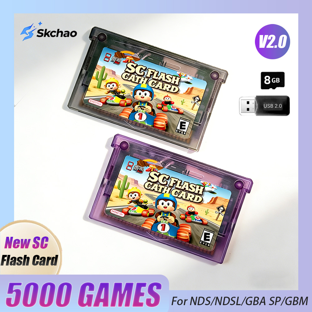 New SCFW V2.0 Flash GBA Card 5 - Gaming Console Gta ulasan dan harga