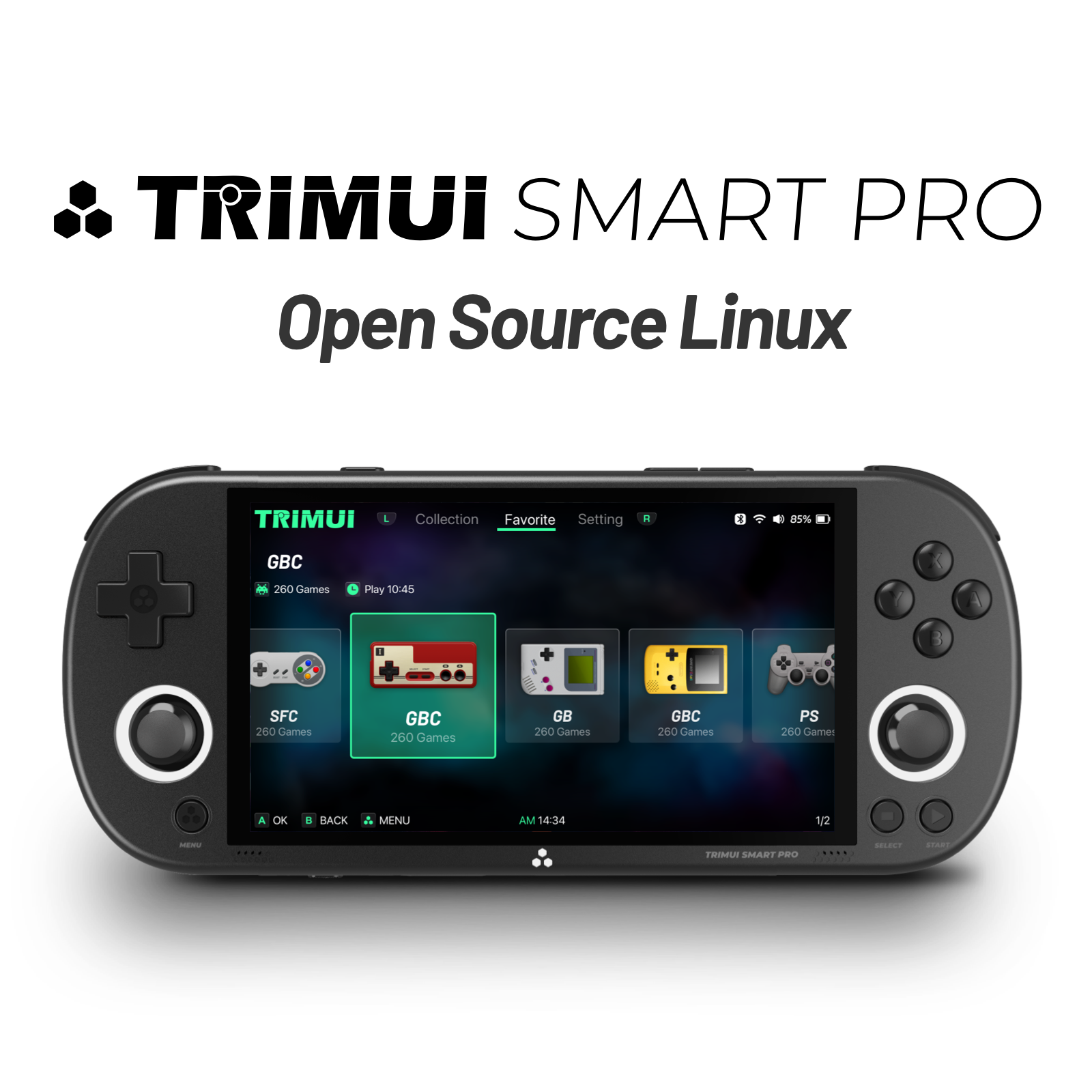 TRIMUI SMART PRO Open Source L - Gaming Console Deals ulasan dan harga