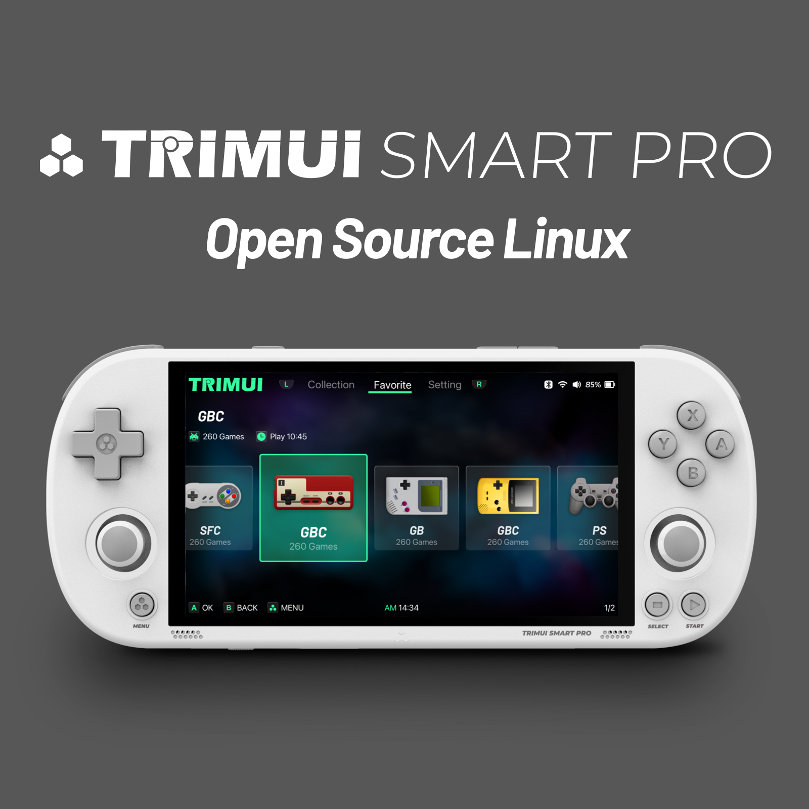 TRIMUI SMART PRO Open Source L - Gaming Console Deals ulasan dan harga