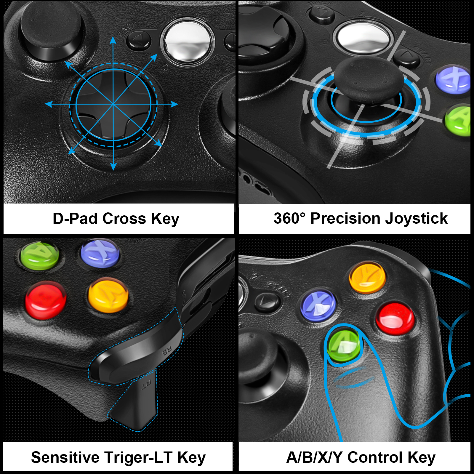 Gaming Controller For Xbox 360 - Gaming Console Xbox 360 ulasan dan harga