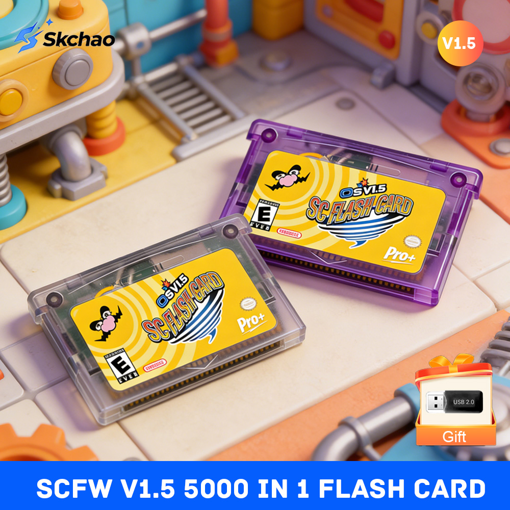 New SCFW V1.5 Flash GBA Card 5 - Gaming Console Gta ulasan dan harga