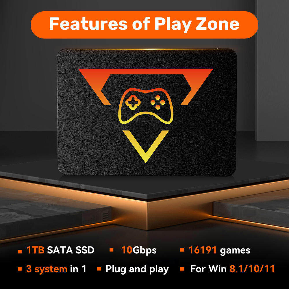 Playzone 1TB Gaming SSD With 1 - Playzone Console Gaming ulasan dan harga