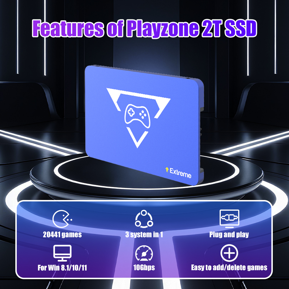 Playzone 2T Gaming SSD With 20 - Playzone Console Gaming ulasan dan harga