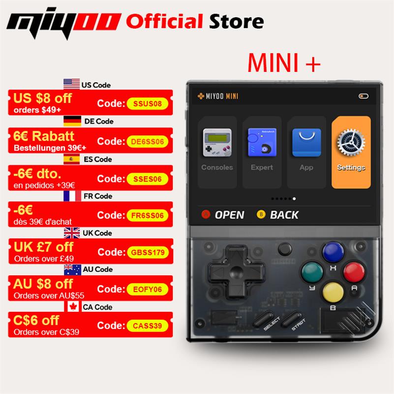 MIYOO Mini Plus Portable Retro - Gaming Console Deals ulasan dan harga