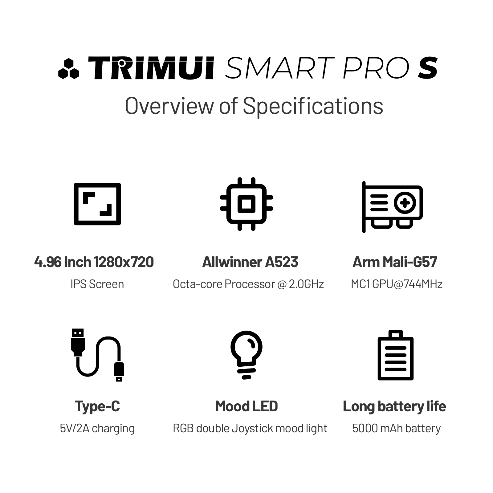 TRIMUI SMART PRO S Handheld Ga - Gaming Console Gta ulasan dan harga