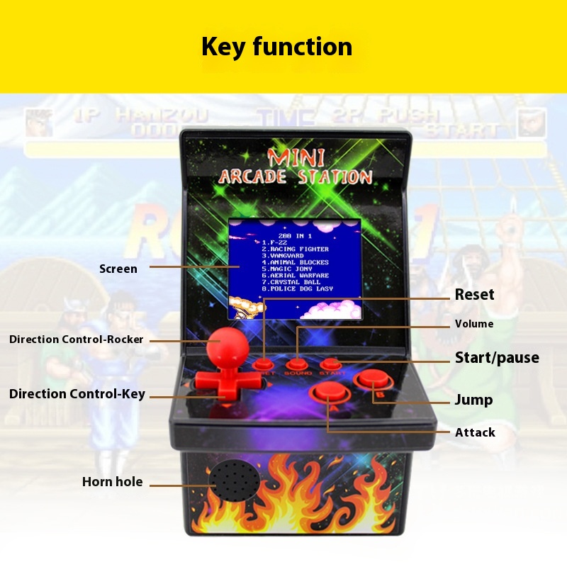 Mini Handheld Game Console Chi - Gaming Console Portable ulasan dan harga