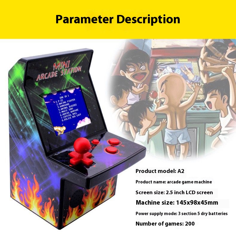 Mini Handheld Game Console Chi - Gaming Console Portable ulasan dan harga